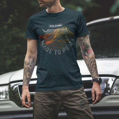 Made to Roam Gradient Ridge T-Shirt – Mens/Unisex